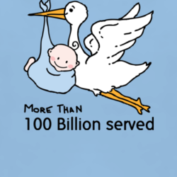 Stork babies cute funny mommy pregnant parody t shirt 1003725