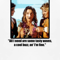 Jeff Spicoli tasty waves a cool buzz Fast Times T Shirt 1004114