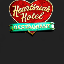 Heartbreak hotel resturant Memphis Mafia blues rock vintage t shirt 1006027