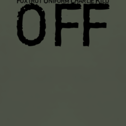 Foxtrot off funny rude college military joke t shirt 1008141