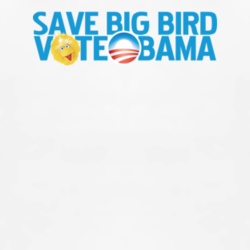Save Big Bird Vote Obama USA election Romney debate funny t shirt 1008260
