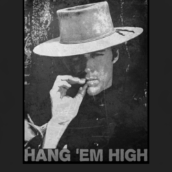 Hang em High Clint Eastwood spaghetti western cowboy movie t shirt 1008580