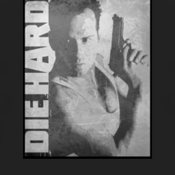 Die Hard Bruce Willis action movie John McClane t shirt 1008599