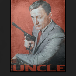 Napolean Solo Man from Uncle 60s tv spy t shirt 1008612