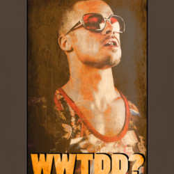 wwtdd What Would Tyler Durden Do funny fightclub movie classic t shirt 1009247