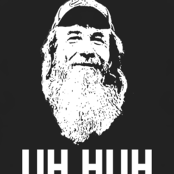 Mountain Man Uh huh funny Duck hunter tv fan t shirt 1013831