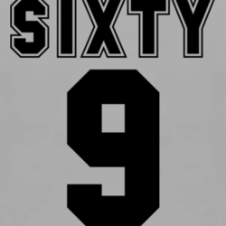 Sixty 9 funny college humour sports fan t shirt 1017711