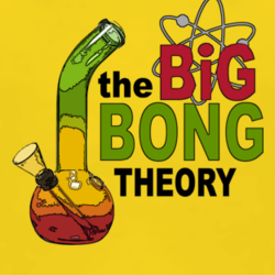 The Big Bong Theory funny weed pot legalize fan t shirt 1019778
