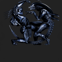 Alien vs Predator movie Sci Fi film space fan t shirt 1019888