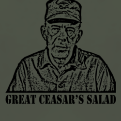 Colonel Potter Great Ceasar's Salad funny Mash tv fan t shirt 1024804