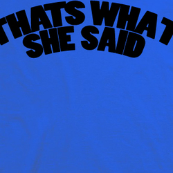 That's What She Said Office Space T Shirt 10363-NPT