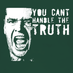 You Can't Handle the Truth A Few Good Men Jack Nicholson fan t shirt 1036515