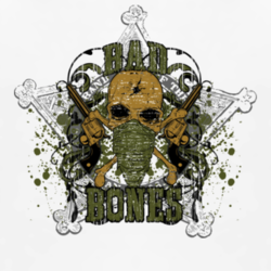 Bad Bones Gangsta Rap Hip Hop fan t shirt 1041550
