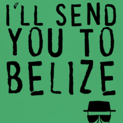 Heisenberg Belize funny tv Walter White Breaking fan t shirt 1066080