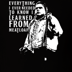 Everything I Ever Needed to know I Learned From Meatloaf T Shirt 11215600
