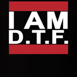 I Am DTF Jersey Shore Funny Down To F T Shirt 11337925