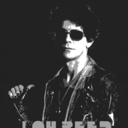 Lou Reed punk rock star vintage concert RIP t shirt 1136428