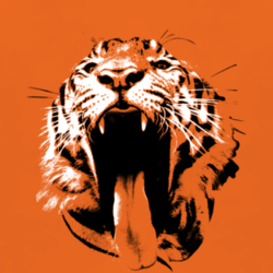 Tiger Wild Animal rock star hip hop fan t shirt 1156145