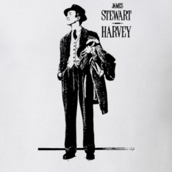 Harvey James Stewart 1950 Classic Flm Movie Fan T Shirt 11621215