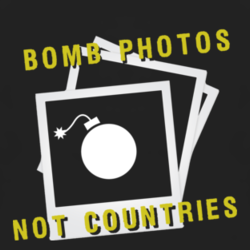 Bomb Photos Not Countries funny satire celebrity t shirt 1171888
