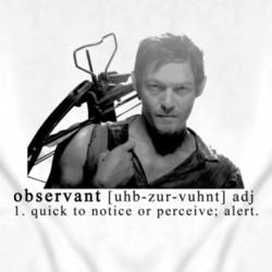 Daryl Dixon Walking Dead observant funny tv fan t shirt 1225117