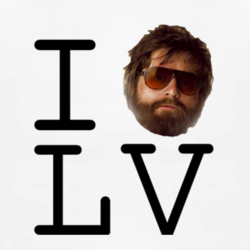 I Love LV Las Vegas Hangover funny movie fan t shirt 1228458