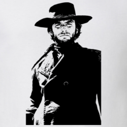 Clint Eastwood Western Classic Man With No Name Fan T Shirt 16827409