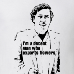 Pablo Escobar Columbian Drug Kingpin Cocaine Fan T Shirt 17883765