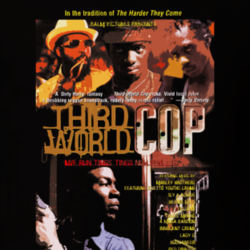 Third World Cop Jamaican Gangster Movie Fan T Shirt 18494356