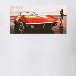 Chevy Corvette 1970 Car Ad Graphic Classic Legend Trending Fan T Shirt 18787454