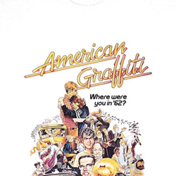 American Graffiti Retro Movie George Lucas T Shirt 21436