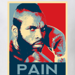 Rocky III Clubber Lang Mr T Pain Hope Movie Fan T Shirt 21533099
