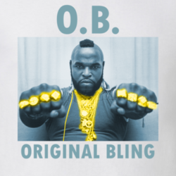 Mr T OB Original Bling Rocky III A Team Fan T Shirt 21533117