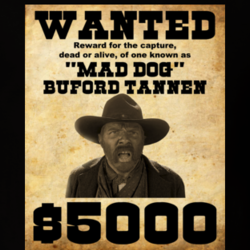 Buford Mad Dog Tannen Back to the Future Funny Movie T Shirt 21696559