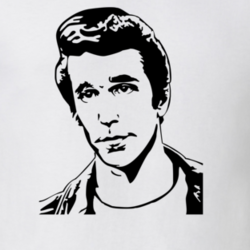 The Fonz Fonzie Happy Days Funny 70s Sitcom Fan T Shirt 21696564