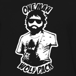 Hangover One Man Wolfpack Funny T Shirt 218622