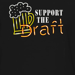 Support The Draft Beer Drinking Funny T Shirt 218636