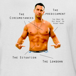 The Situation Mike Jersey Shore Body Parts T Shirt 218645