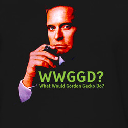WWGGD What Would Gordon Gecko Do Wall Street Movie T Shirt 218730