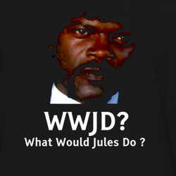 WWJD What Would Jules Do Jules Winnfield Pulp Fiction T Shirt 218732