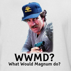 WWMD What Would Magnum Do TV Show Selleck T Shirt 218733