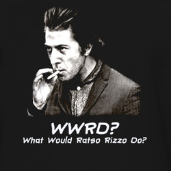 WWRD What Would Ratso Rizzo Do Midnight Cowboy Movie T Shirt 218737