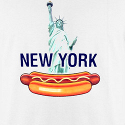 New York Hot Dog USA Funny T Shirt 220586