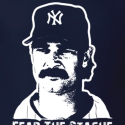 Don Mattingly Fear The Stache Baseball T Shirt 221726