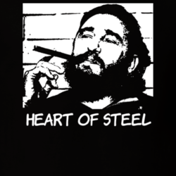 Fidel Castro Heart Of Steel Socialist Communism Cuba Support Trending Fan T Shirt 25860087
