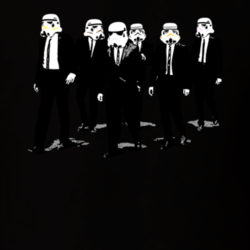 Stormtrooper Reservoir Dogs Star Wars Parody Fan Design Mash Up Funny T Shirt 26639103