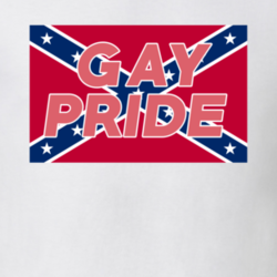 Gay Pride Confederate Flag Parody LGBT Proud Funny T Shirt 26691567