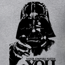 Darth Vader Parody Empire Needs You Recruiting Funny Fanboy T Shirt 26867196