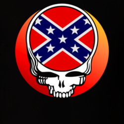 Deadhead Confederate Flag The South Redneck Truck Fan T Shirt 27515362