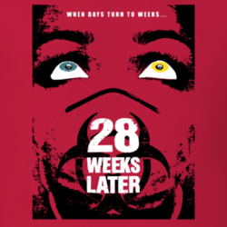 28 Weeks Later Zombie Movie British Scary Film Fan Tranding T Shirt 27625329